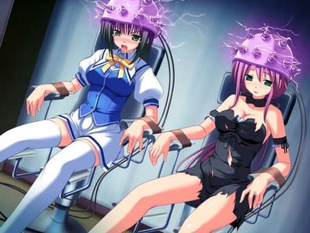 Hentai Electro Brainwashing Puts Girls in a Deep Trance